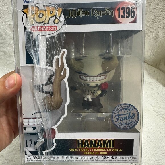 Funko Pop Animation Jujutsu Kaisen Hanami #1396 with Protector - Picture 1 of 5
